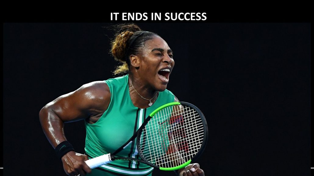 SUCCESS SERENA SLIDE